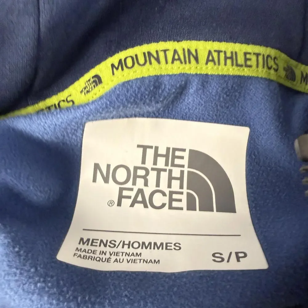 The North Face Jacket Mens Small Blue Mountain Athletics Hooded Full Zip